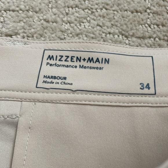 Mizzen+Main Harbour shorts khaki/beige - Picture 3 of 4